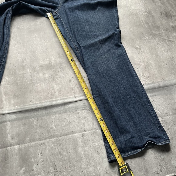 Simply Vera Wang High Rise Dark Wash Blue Denim Bootcut Jeans Womens Size 18w - Picture 4 of 11